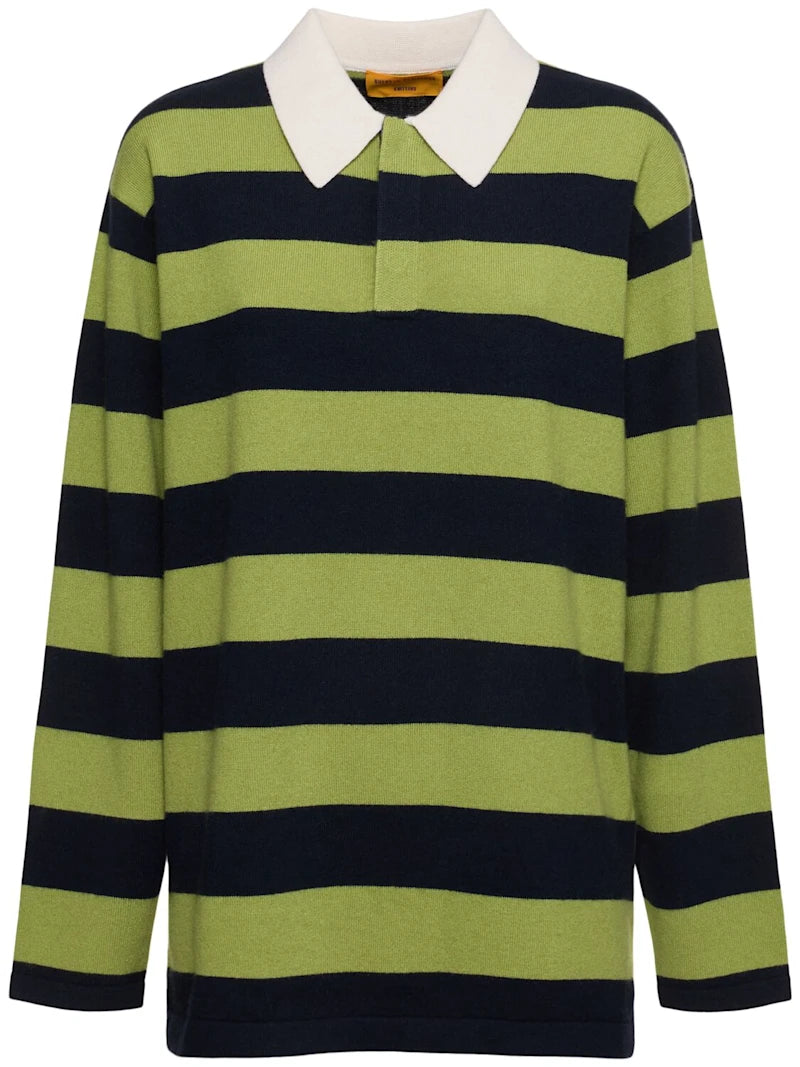 Polo in cashmere a righe - Loft Quaranta
