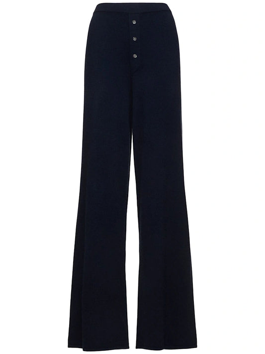 Pantaloni gamba ampia Everywear in in cashmere - Loft Quaranta