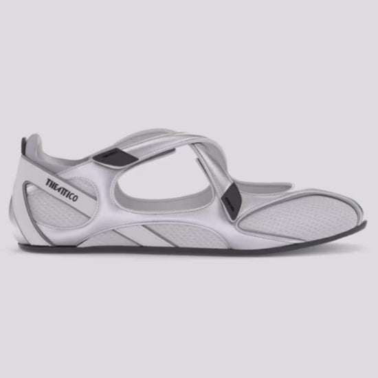 the-attico-balletina-flat-floor-01-silver_video
